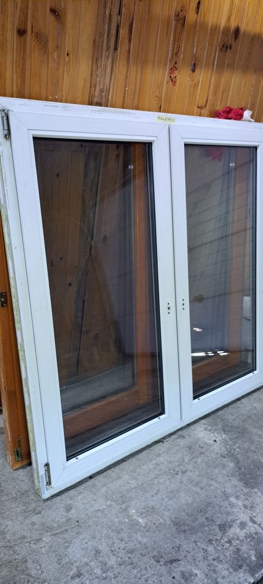 Okno PCV białe 147cm X 144,5cm