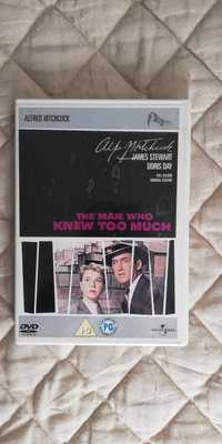 Dvd do filme "The Man Who Knew Too Much", Hitchcock (portes grátis)