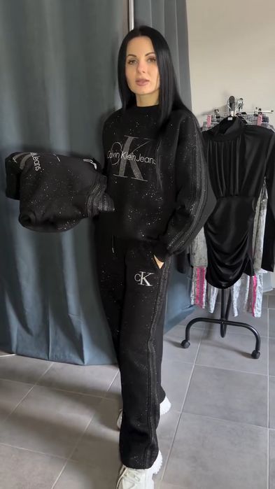 Костюми теплі на флісі зі стразами СК Турція 44-54