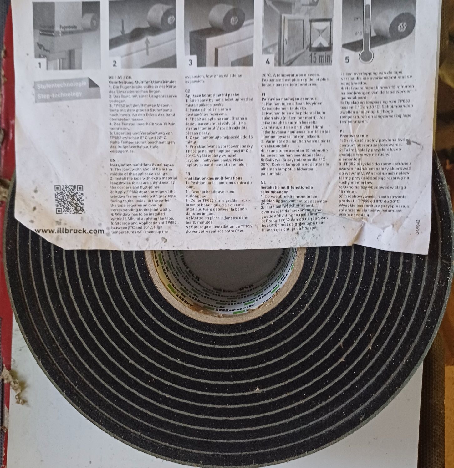 Taśma na okna TP 652