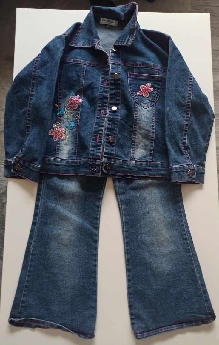 Komplet jeans 110