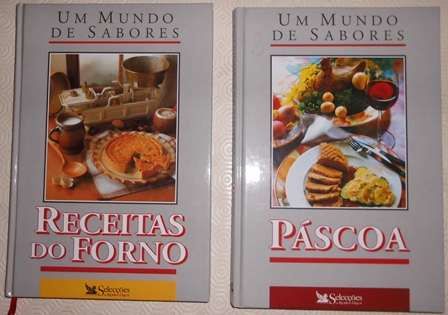 2 Livros Receitas NOVOS