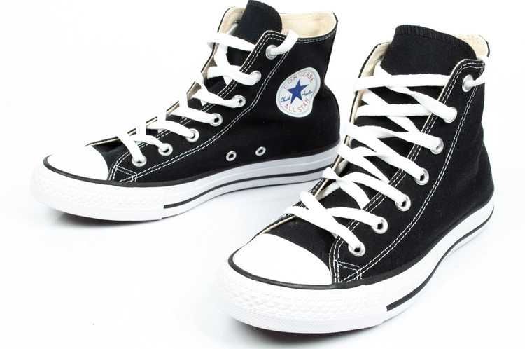 CONVERSE ALL STAR HI buty sportowe trampki za kostkę czarne r. 38-45