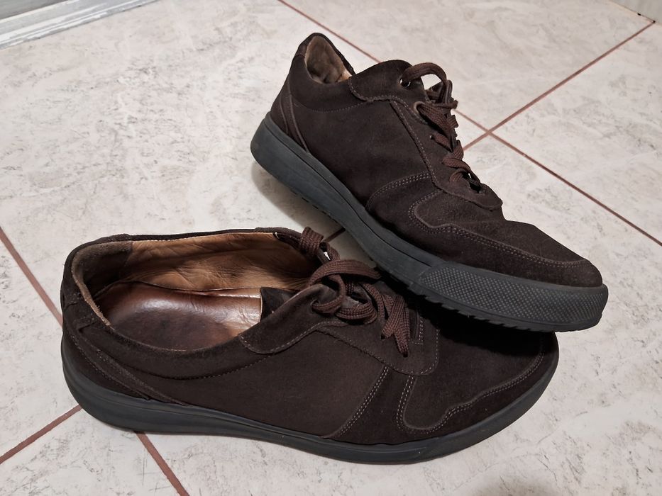 Туфлі (мокасини) замшеві IKOS 42 розмір