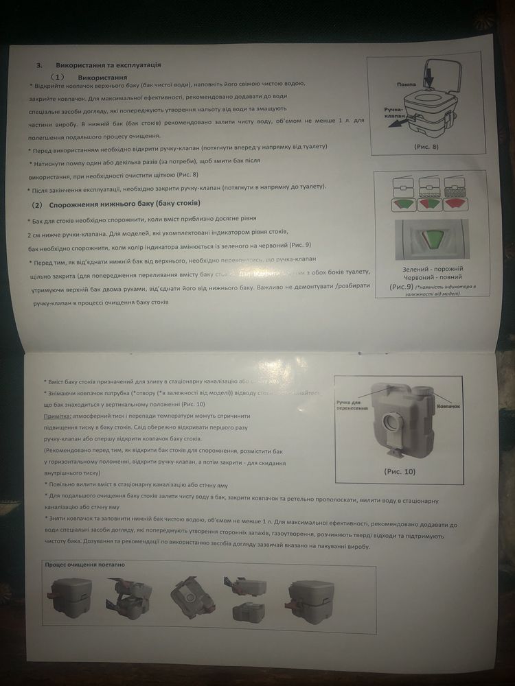 Біо туалет новий. Через ОЛХ