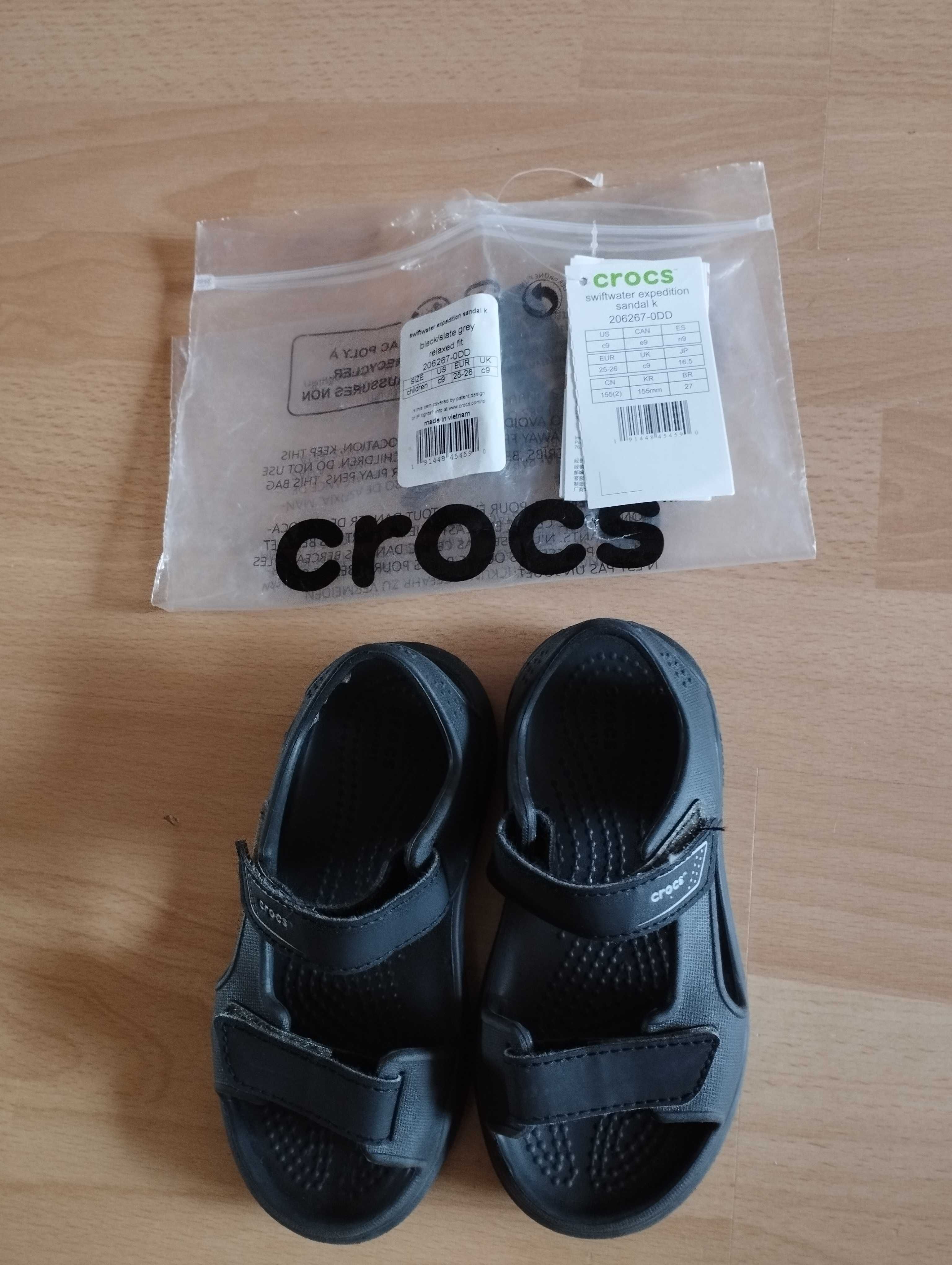 Сандалі , Crocs розмір С9