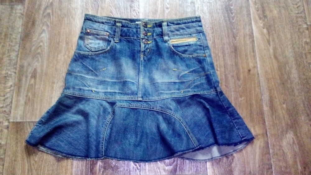 Юбка джинсовая