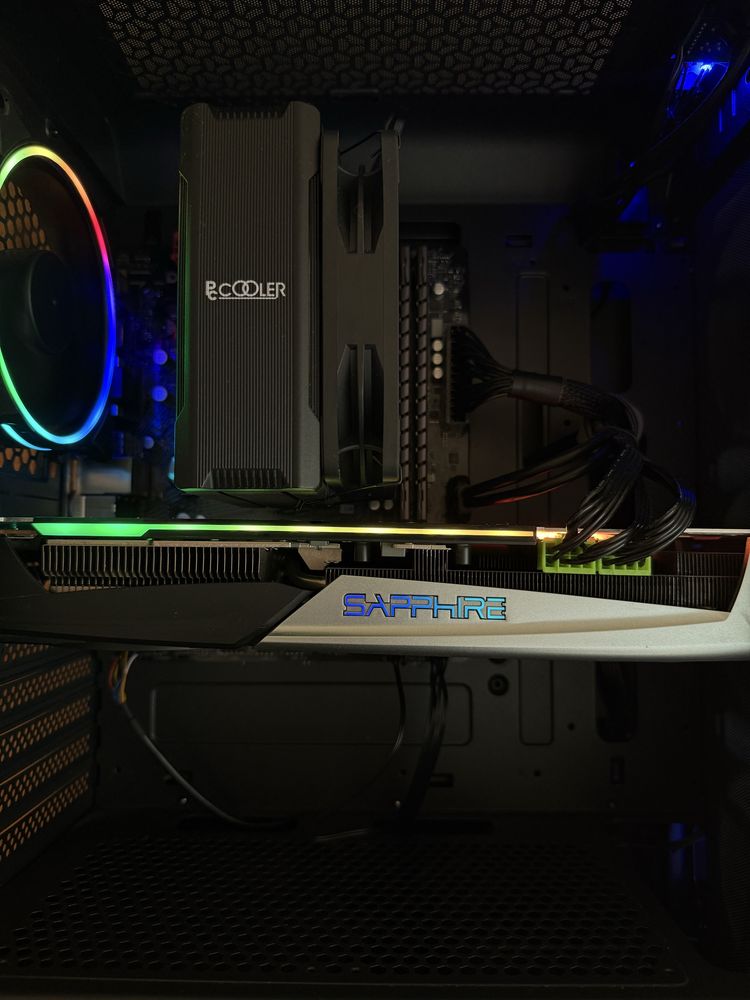 Игровой ПК AMD Ryzen 5600 / 5700xt / 32GB RAM / 1TB SSD M2