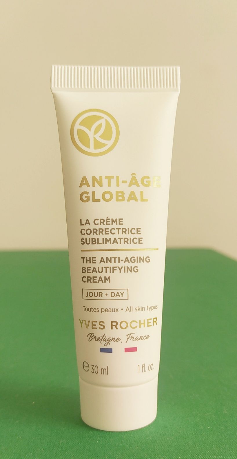 Yves Rocher krem Anti Age Global przeciwzmarszczkowy na dzień 30 ml