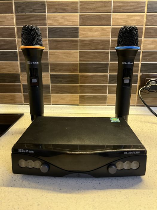 Радиосистема (караоке) Su-Kam UX-204FX с 2 радиомикрофонами