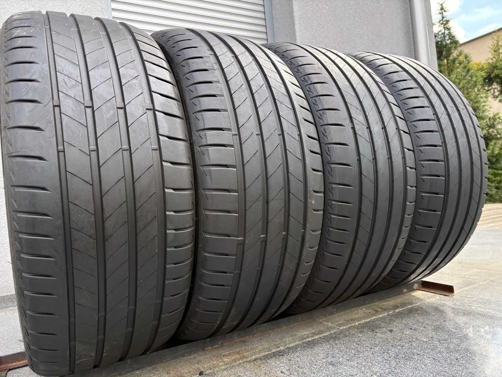 4 sztuki letnie 255/40R20 Bridgestone 7mm 2021r świetny stan L3066 gwa