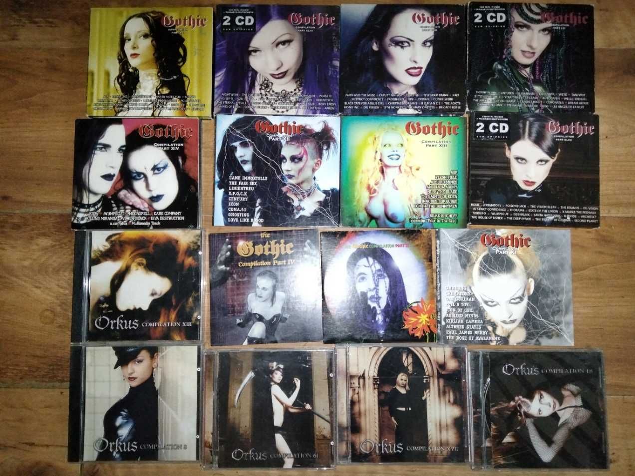 Gothic Complation Orkus Compilation - zestaw 16 cd.