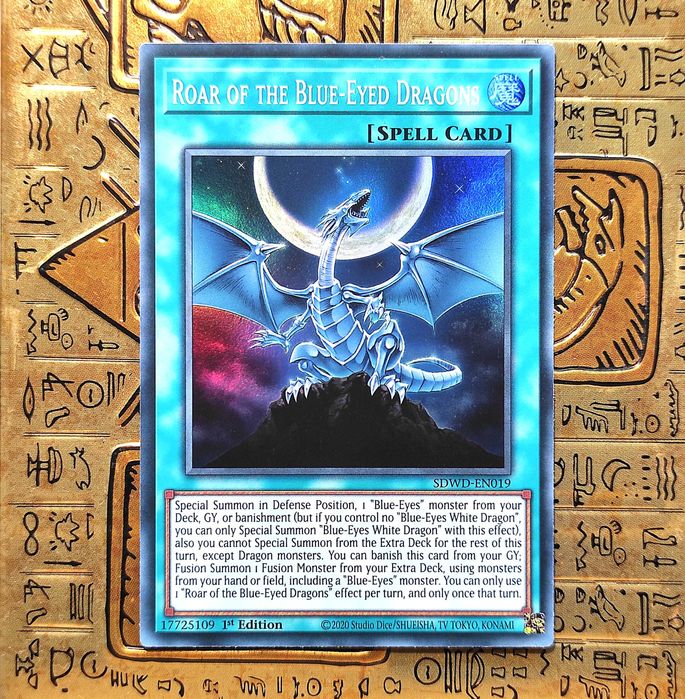 Roar of the Blue-Eyed Dragons Yugioh