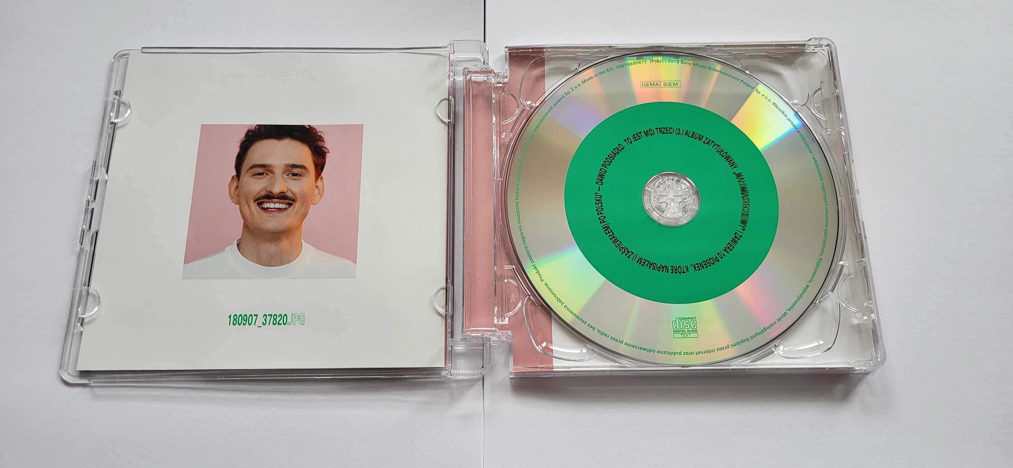 Płyta CD Dawid Podsiadło „Małomiasteczkowy”, stan bardzo dobry