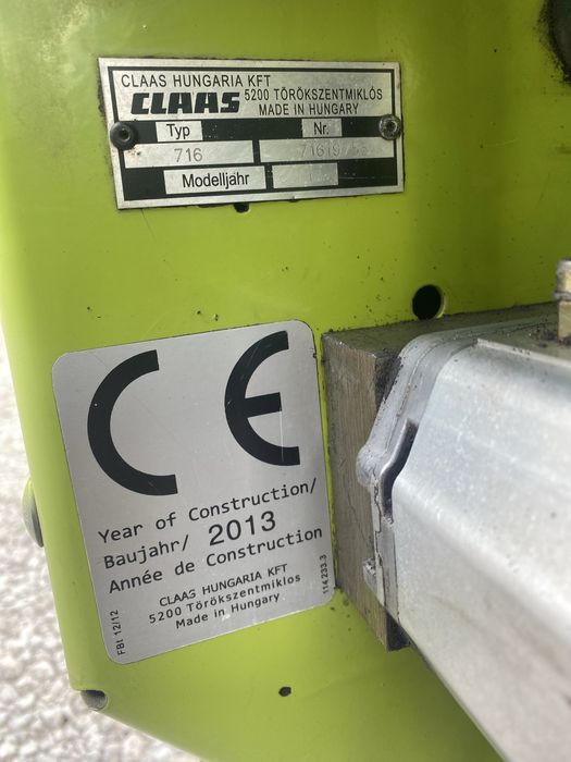 Claas Lexion 670  2012 року  жатка 7.5 Vario