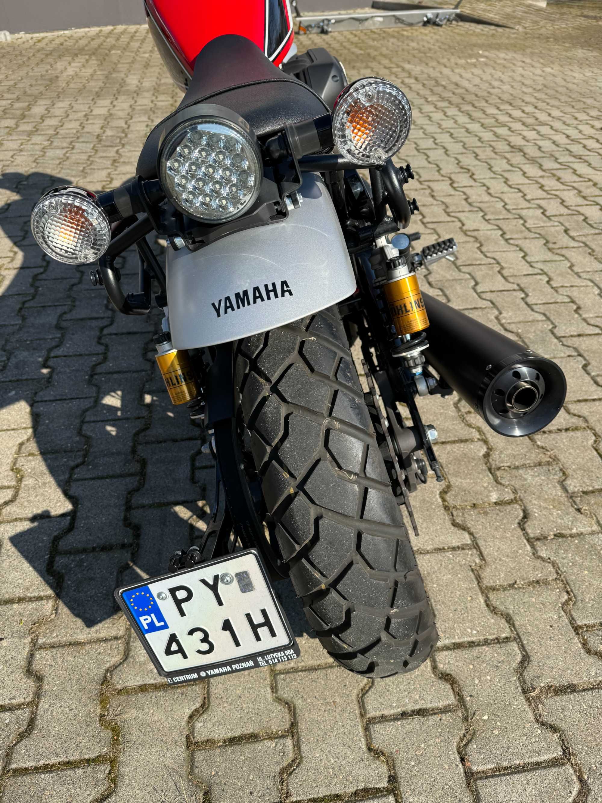 Motocykl Yamaha SCR 950! Salon Polska!!Faktura VAT! Doinwestowana!