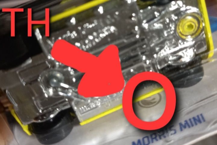 Hot wheels morris mini TH treasure hunt