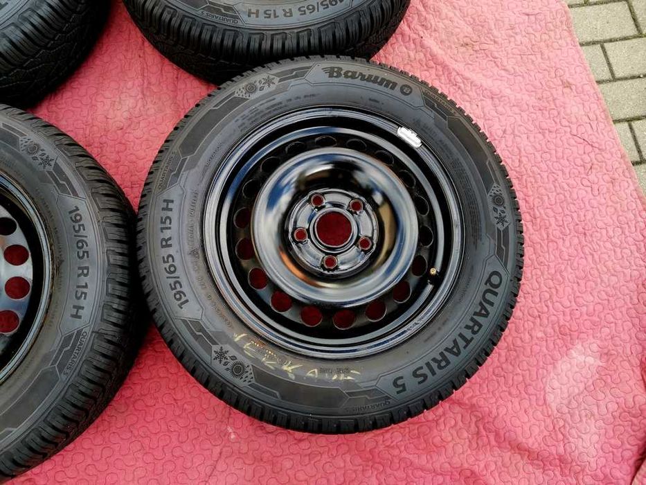 KOŁA całoroczne 15' VW Golf SKODA Octavia - 5x112 - 195/65/15 - 2024 r