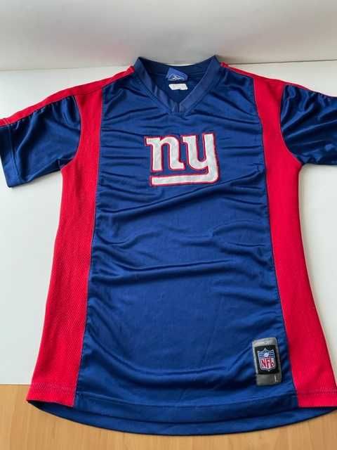 Koszulka sportowa retro NFL New York Giants Reebok L młodzieżowe