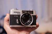 Продам плівковий фотоапарат konica c35 fd / konica auto s3