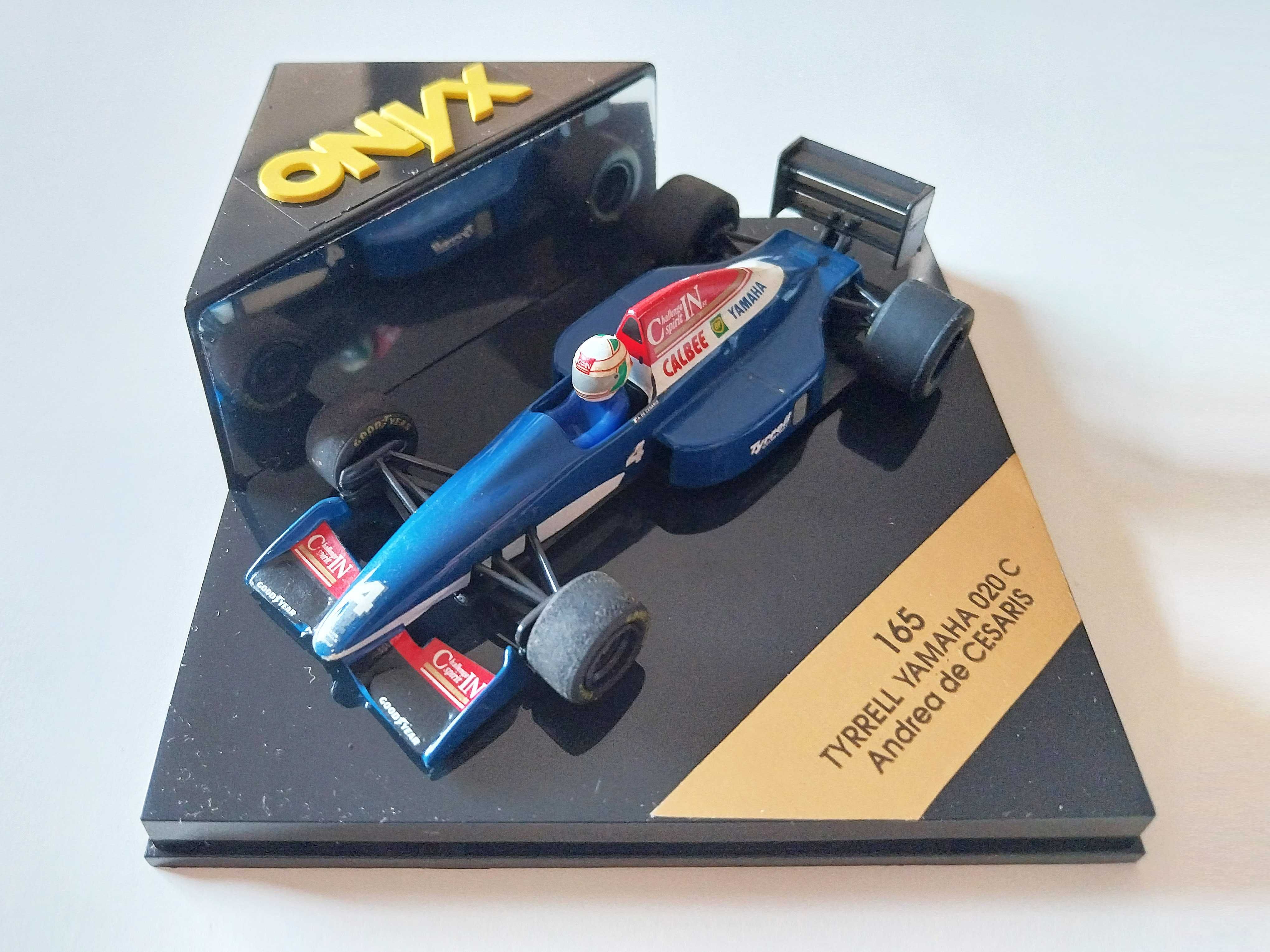 miniatura 1/43 TYRRELL 020C Andrea De Cesaris (1992) | edição Onyx