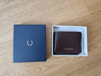 Carteira pele Fred Perry