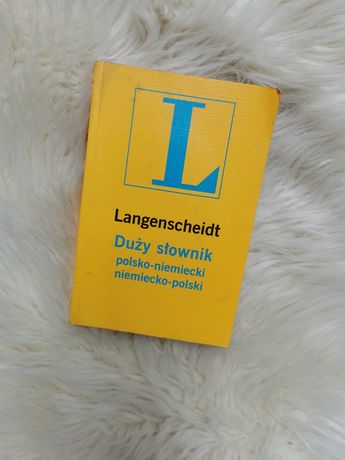 Słownik duży nowe wydanie Polsko niemiecki niemiecko polski