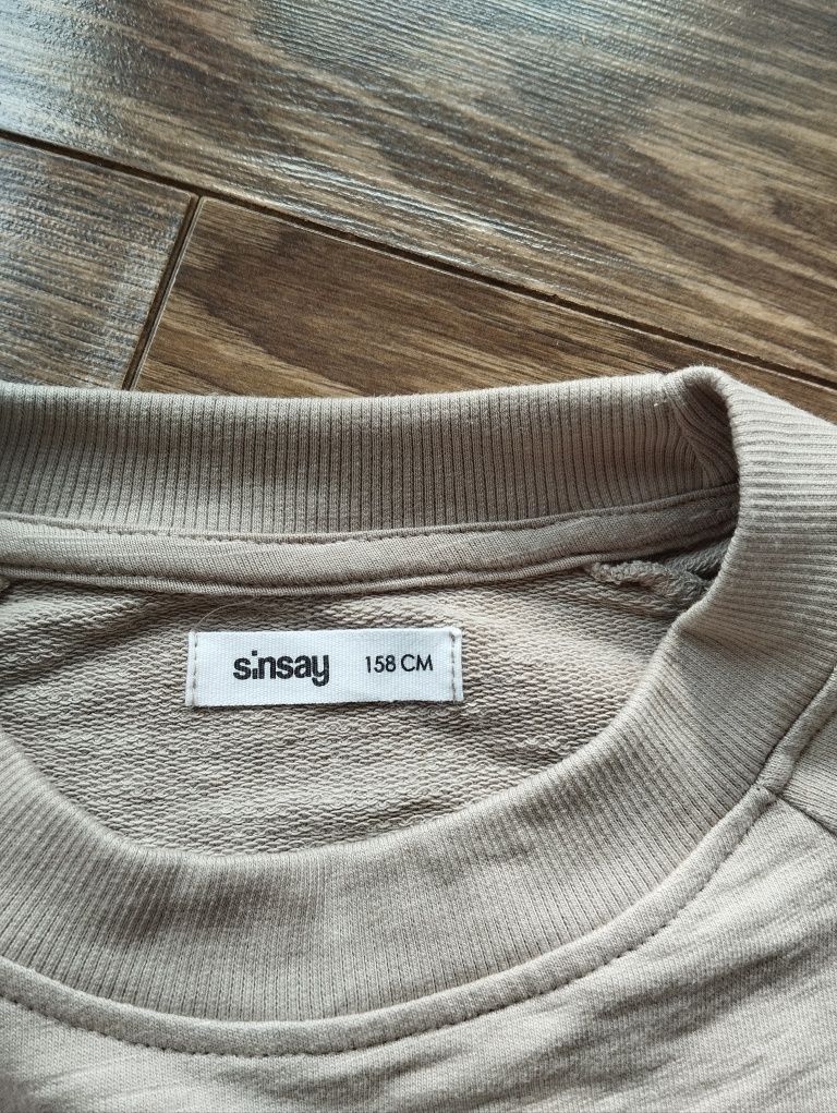Bluza z bawełny Sinsay 158