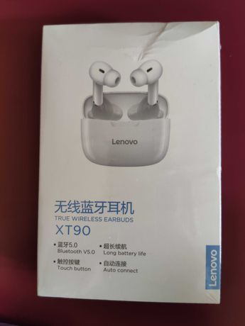 Беспроводные наушники Lenovo XT90 с микрофоном tws гарнитура Оригінал