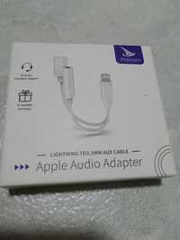 Apple Audio Adapter Lightning to 3.5mm Aux Cable