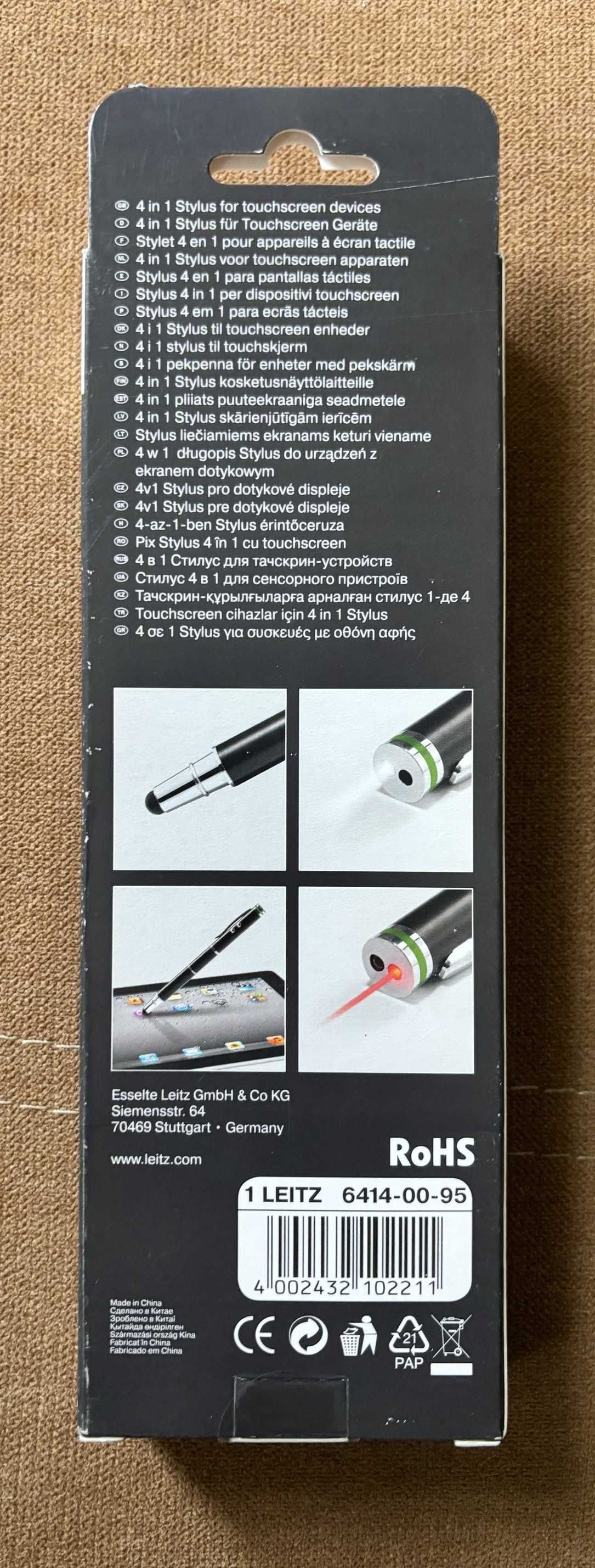 Wskaźnik długopis Leitz Complete 4 w 1 Stylus