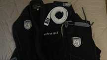 Kimono de jiu-jitsu preto