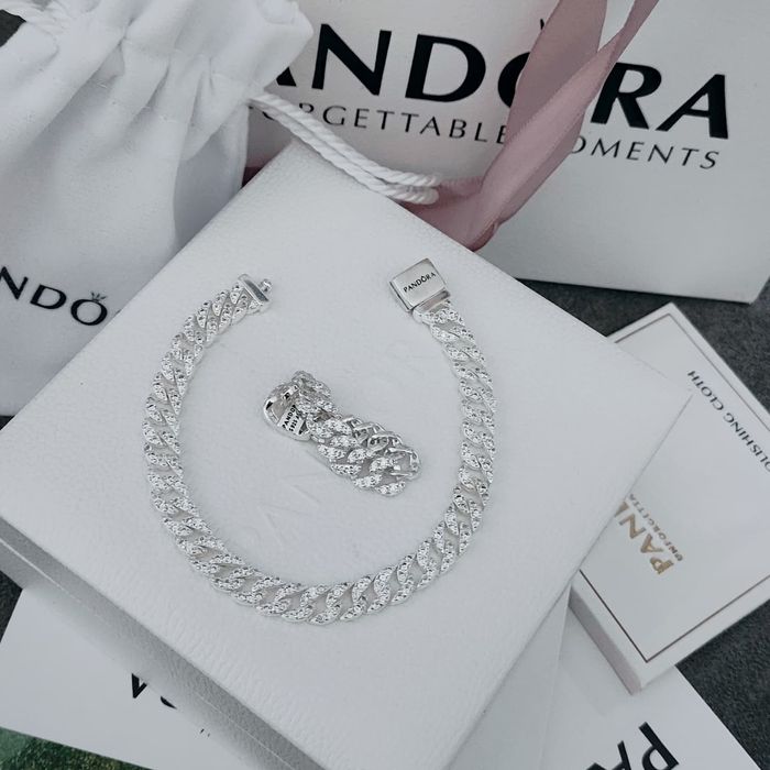 Браслет Пандора Pandora каблучка паве