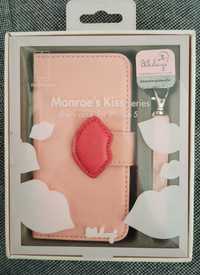 Кожаный чехол Monroe's kiss iPhone 5. 60*125мм.новый