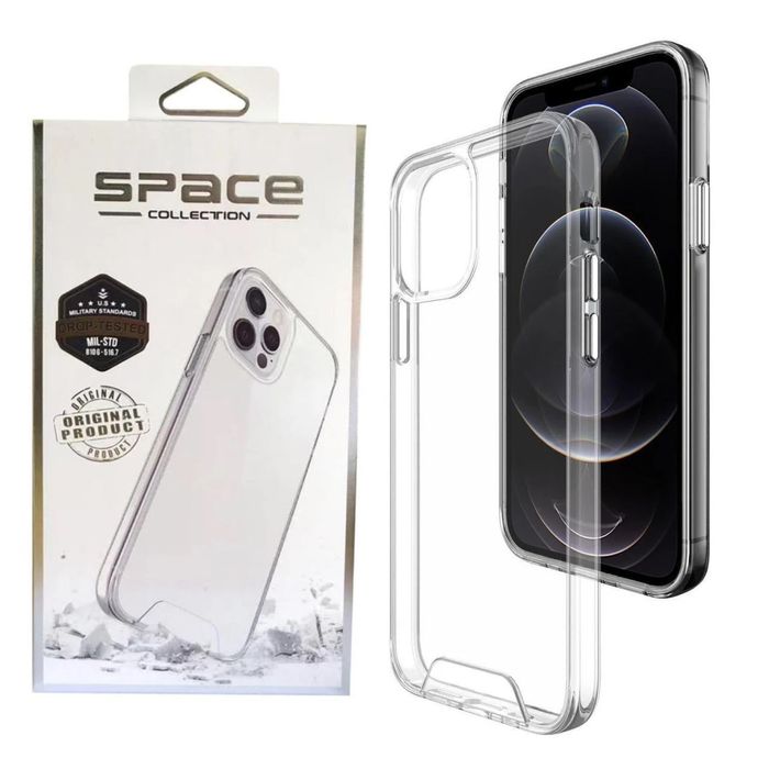 Прозрачный чехол SPACE (TPU+PC) Iphone айфон 13/14/15 серии