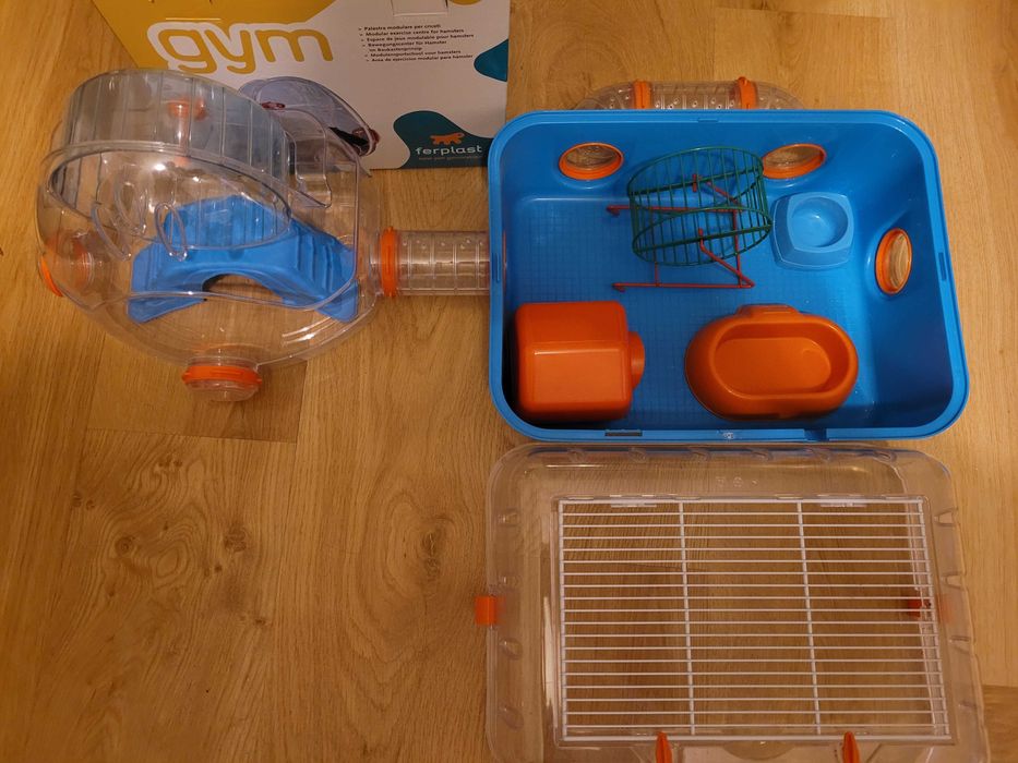 Klatka dla chomika wraz z salą zabaw FERPLAST Combi 2