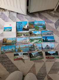 Zestaw 19 pocztówek ZSRR Leningrad 1979 pocztówki
