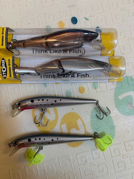 Zestaw woblerów STORM mag thunderstick 13 Swimmin Stick 16