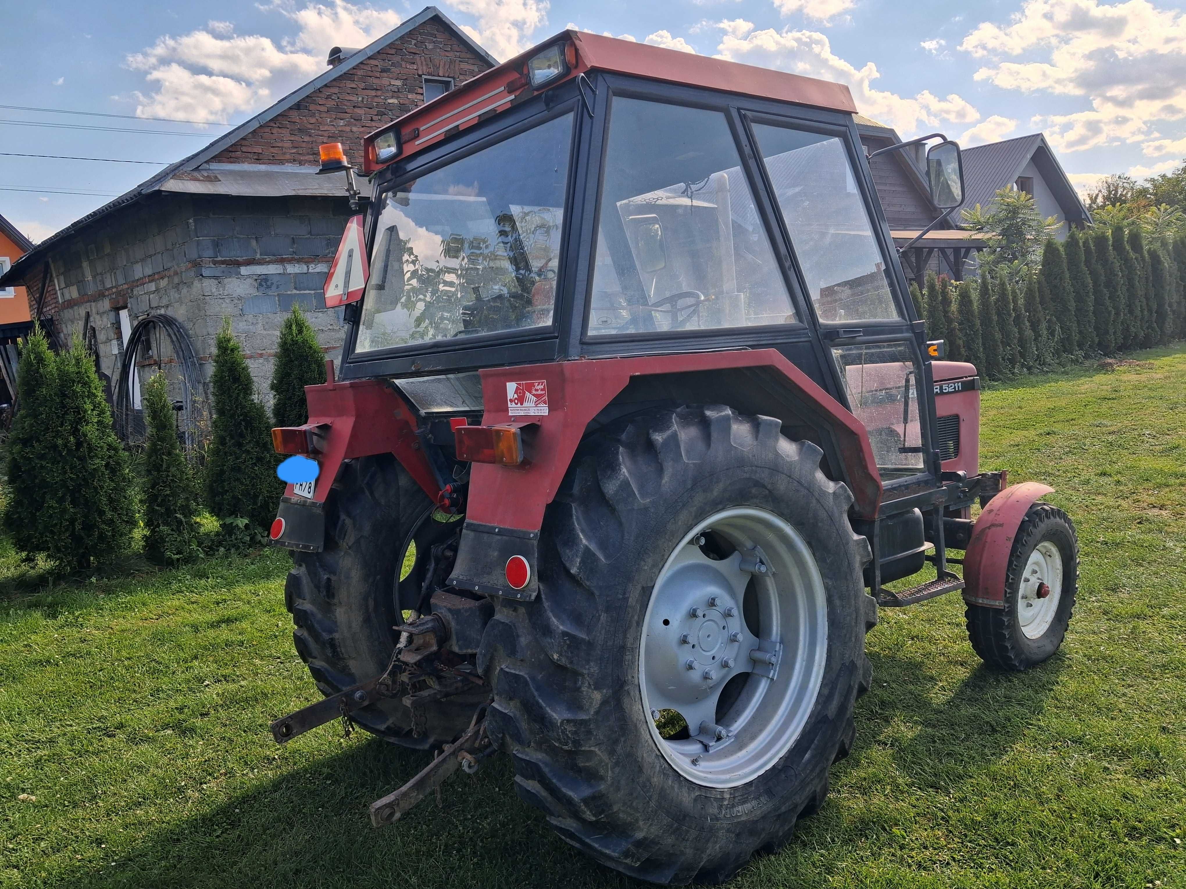 Ciągnik Traktor Zetor 5211 zarejestrowany na 2 osoby