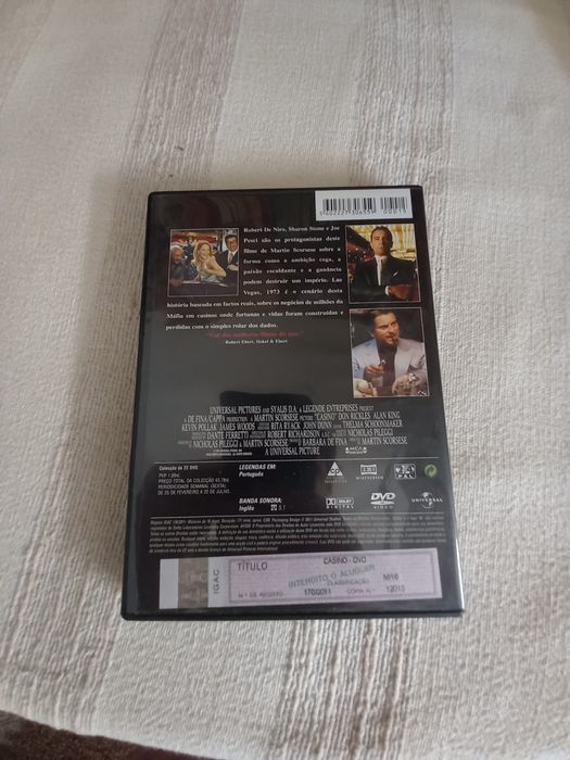 Dvd filme Casino de Martin Scorcese