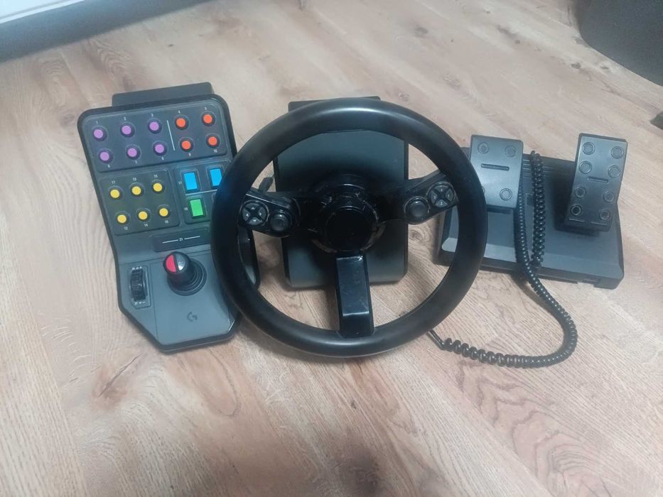 KIEROWNICA Logitech G Saitek Farm Farming Simulator zestaw