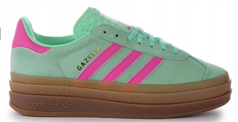 Adidas Gazelle Bold W Damskie Sneakersy Rozmiar 36 Turkusowe