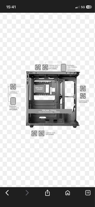 Caixa atx mars gaming