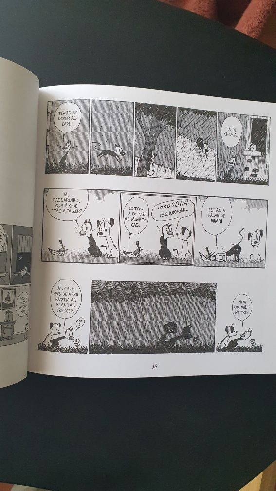 Livro BD Mutts de Patrick McDonnell