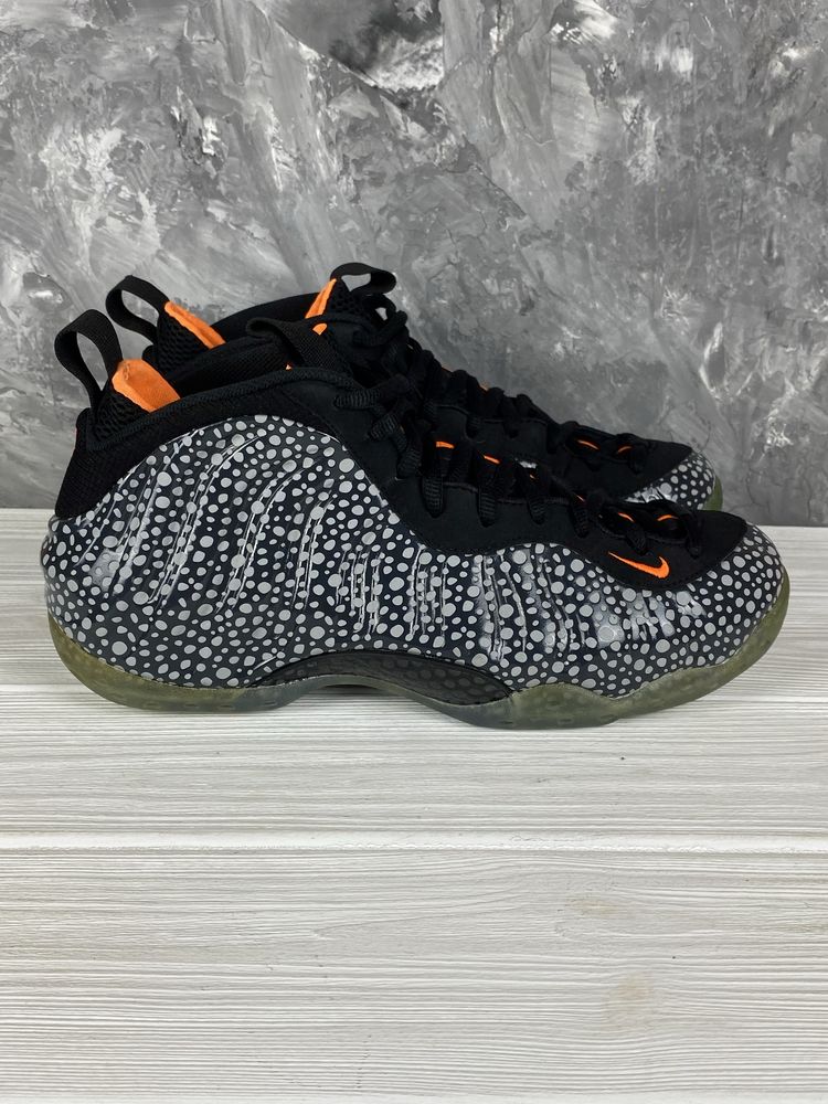 Баскетбольні кросівки nike air foamposite one safari 45/29 см