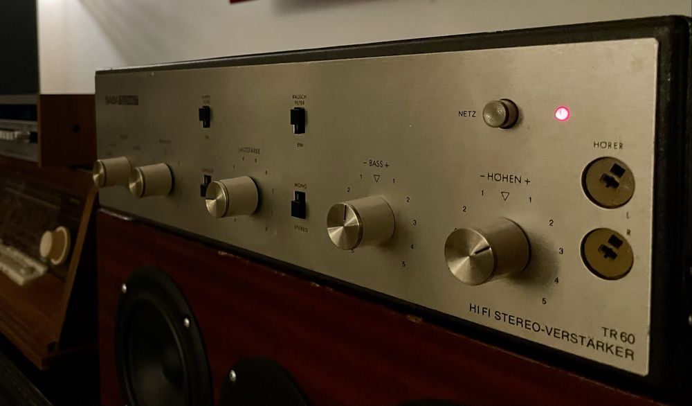 Saba Telewatt Hi-Fi stereo TR 60 wzmacniacz lampowy