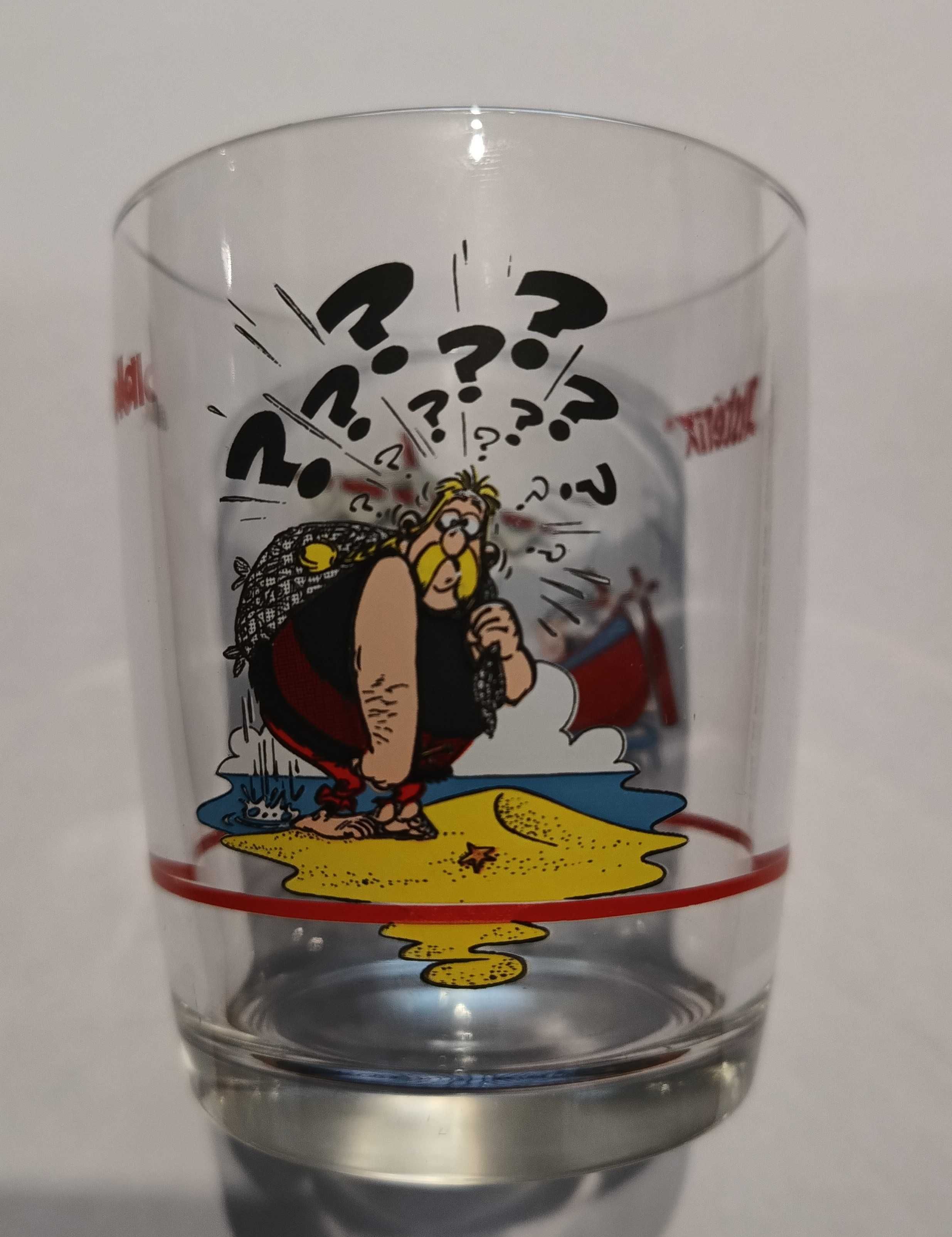 Szklanka kolekcjonerska Nutella Asterix. Ahigieniks UNIKAT