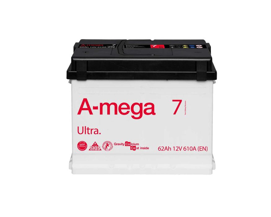Akumulator Amega 62 Ah 610 A ULTRA M7