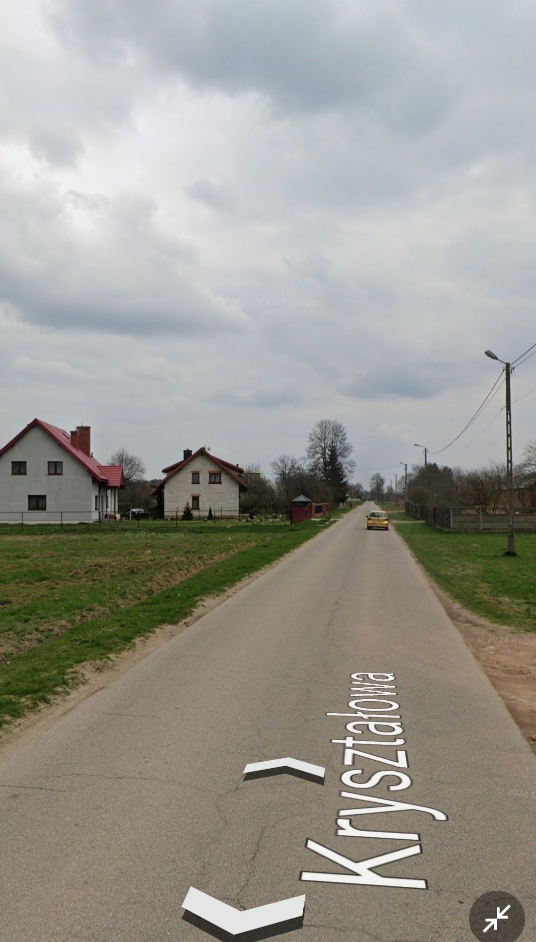 Działka budowlana 749 m² Krusze gm Klembów