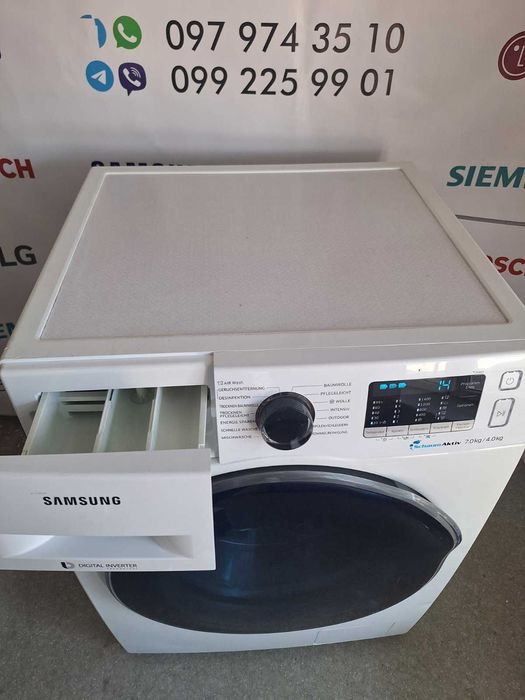 прально-сушильна машина, пралка з сушкою Samsung WD72J5400AWEG